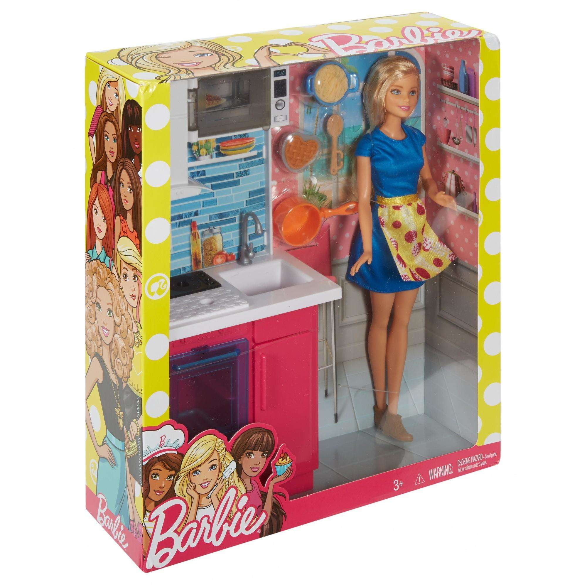 Barbie Doll Kitchen Furniture