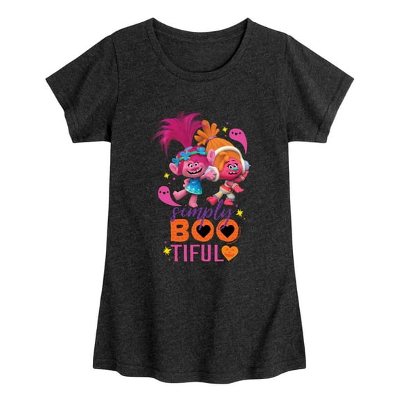 Trolls - Simply Bootiful Poppy - Toddler & Youth Girls Short Sleeve Graphic T-Shirt