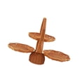 thumbnail image 2 of Estante para servir frutas con tres niveles, elegante bandeja de almacenamiento, soporte de buffet para cupcakes, panes, bodas, interiores 50cmx32cm, 2 of 8