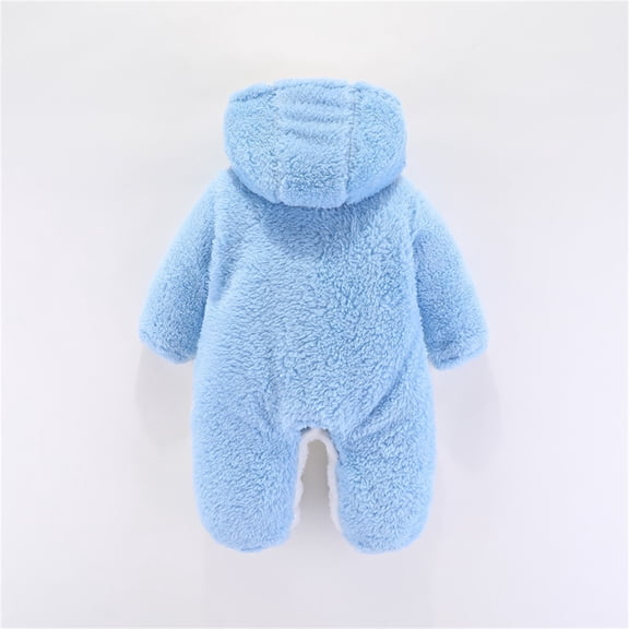 Vedolay Boy's 2023 Bodysuits Boy's Plaid Button Up Long Sleeve Spaghetti Strap Belted Cami Jumpsuits,Blue 6-9 Months