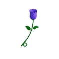 thumbnail image 5 of Joernso Rose Flower Straw Cover BPA Free Silicone Reusable Dust-proof No Spill 6-10MM Tumbler Straw Tip Plug Topper Protector Cup Accessories, 5 of 8