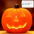 thumbnail image 1 of Plastic Pumpkin Lantern Light Outdoor Halloween Decorations, 1 of 6