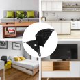 thumbnail image 4 of USHOBE 12Ud Escuadras Metálicas Para Muebles Negro Para Fijar Marcos Mesas Y Estantes Con Seguro, 4 of 7