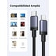 thumbnail image 5 of Cable USB C a USB C 3M UGREEN en Negro con Carga Rápida para Laptop y Dispositivos Compatibles, 5 of 7