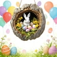 thumbnail image 4 of Easter Pendant Acrylic Flat Cute Car Decoration Pendant, 4 of 6