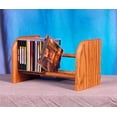 thumbnail image 1 of Support à CD Dowel avec 1 Rangée (Chêne Miel), 1 of 2