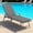 Gray, variant on LCGOD Outdoor Chaise Lounge Cushions, 72x21x3 inch Patio Recliner Chair Cushion with Ties, High-Density Foam Chair Cushion for Outdoor Furniture, Dark Blue