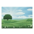 thumbnail image 1 of Flower Landscapes Cutting Board, Single Tree in the Greenery, Decorative Tempered Glass Cutting and Serving Board, in 3 Sizes, by Ambesonne, 1 of 2