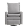 thumbnail image 2 of Pemberly Row Wood and Fabric Swivel Glider & Recliner in Gray, 2 of 5