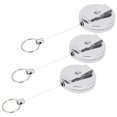 thumbnail image 1 of Belt Clip Key Ring, Elastic Retractable Keyring, 2.0in Portable Telescopic Sports Belt For Outdoor Key, 1 of 8