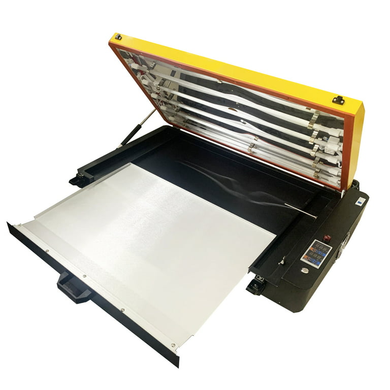 H-E 18 x 24 DTF Oven Dryer Heater DTF Oven Curing Transfer Film with 6  Lamps DTF Heat Transfer Oven for T-Shirts Clothes 