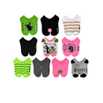 thumbnail image 4 of Wicked Girl's No-Show Socks, 10-Pack, Size 7.5-3.5, 4 of 5