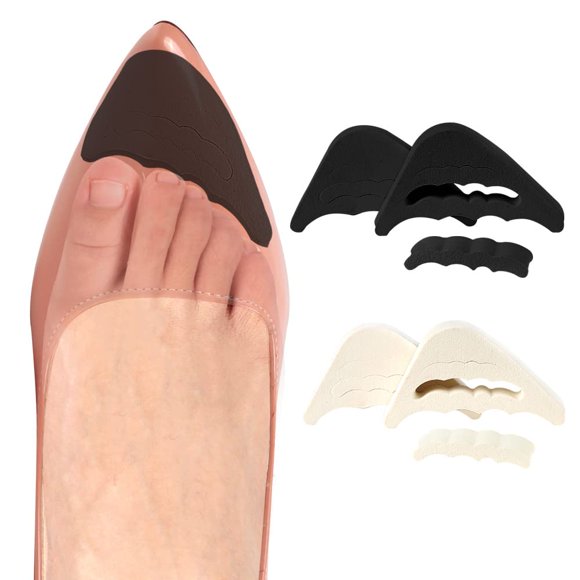 Rellenos para la punta del zapato PoTao, 4 pares, cojín ajustable