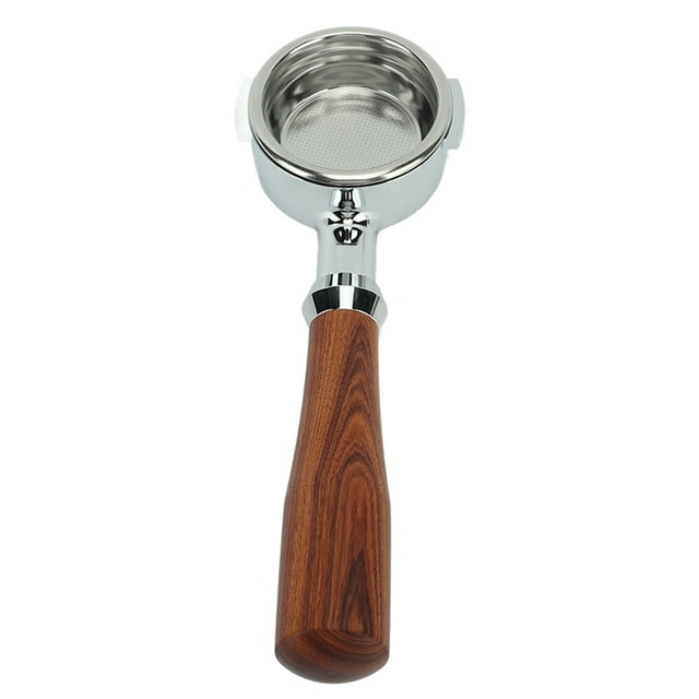 Handlheld Coffee Portafilter, Aluminium Alloy Single Layer Filter Bottomless Naked Portafilter 58mm Bottomless For Beverage Shop