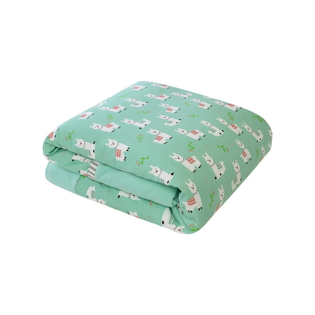 insular Insular SU5010 Baby Air Conditioning Blanket - Washable, Soft Cotton, Warm & Breathable, All-Season Use, Alpaca Design, 110x130cm
