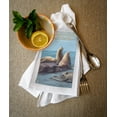 thumbnail image 2 of Morro Bay, CA, Sea Lions (100% Cotton Tea Towel, Decorative Hand Towel, Kitchen and Home), 2 of 3