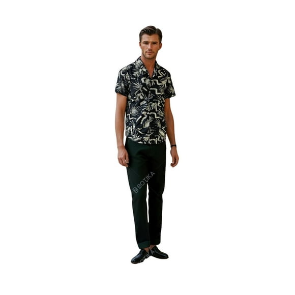 Camisa para Hombre manga corta Casual