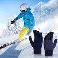 thumbnail image 3 of Loritta 4 Pairs Winter Gloves Gloves Knit Warm Gloves for Men Touch Screen Multicolour, 3 of 6