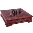 thumbnail image 2 of 32Pcs/Set Wooden Table Chinese Chess Games Resin Vintage Board Game, 2 of 8