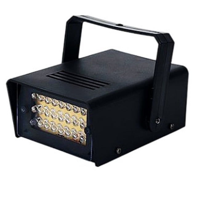 amdohai LED Mini Strobe Stage Lamp for KTV Room 24pcs Beads 10*5.5*16CM