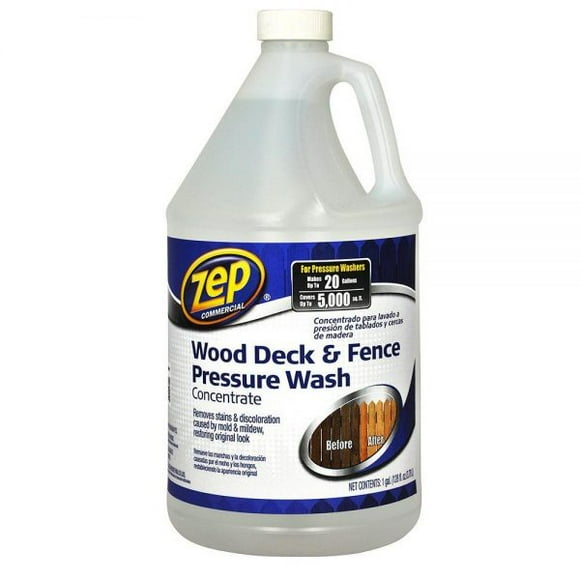 ZEP Wood Deck & Fence Pressure Wash Concentrate 3.78L