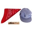 thumbnail image 1 of Set de disfraz Dondor Train Conductor con sombrero, silbato, 1 of 3