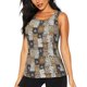 thumbnail image 1 of Fotbe Cartoon Bear Blusas Sin Mangas para Mujer – Estilo Casual, Corte Suelto, Slim-Fit, Cuello Redondo Deportivo, Tops de Verano para Gimnasio y Yoga-XX-Large, 1 of 1