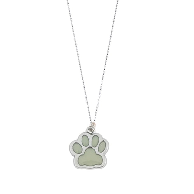 Collar de Cadena de Perlas, Collar Luminoso con Forma de Perro y Tarjeta para Mujer, Colgante Deslumbrante con Forma de Tarjeta, Collares Largos de Perlas para Mujer.