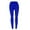 Blue, variant on oqasdz Leggings for Women Activewear Solid Color Sports Fitness High Waisted Fitness Workout Yoga Pants L