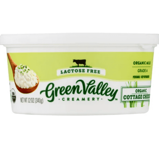 (6 Pack)Green Valley Organic Lactose Free Cottage Cheese, 12 oz