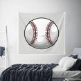 thumbnail image 3 of Tapestry Baseball Grey for Bedroom Wall Hanging 60 X90 IN, 3 of 3