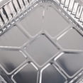 thumbnail image 6 of 10pack- 8 x 8 Aluminum foil Pans Disposable Heavy Duty Square baking Cake Pan Cooking Tins Homemade Breads Oven Pan Baking cake Roasting Pans, 6 of 7