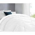 thumbnail image 4 of 5 Piece Luxury U Shape Pattern Comforter By D.N.G. BEDDINGS Set Premium Super Soft, 1000 Thread Count 100% Egyptian Cotton Full/Queen Size White Color, 4 of 9