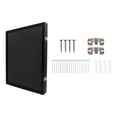 thumbnail image 2 of Bunblic Uniform Frame Display Case Wooden Showcase Storage Holder Lockable Uniform Shadow Box Sport Shirt Organizer for Soccer Hockey, 2 of 7