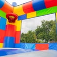 thumbnail image 2 of HeroKiddo Giant Waterslide Jumper, Bounce House Combo with Pool, Air Blower, Basketball Hoop, Commercial Grade, Kids, 2 of 9