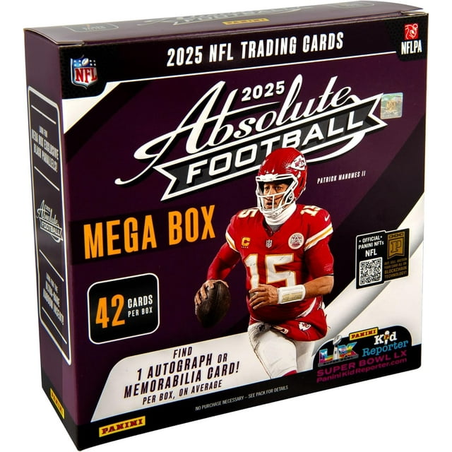 Panini 2025 Absolute Football Mega Box