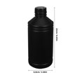 thumbnail image 2 of Phenofice 8 Pcs Bouteilles de Liquide Réactif HDPE Noir Résistance Chimique pour Chimistes Professionnels, 2 of 8