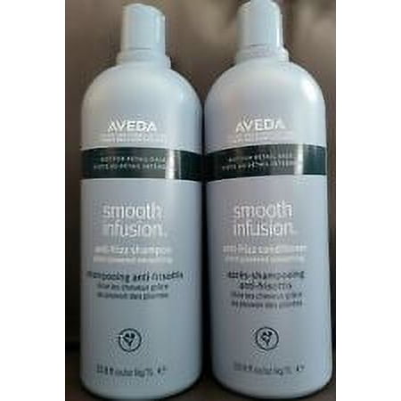 Aveda Smooth Infusion Shampoo and Conditioner LITER