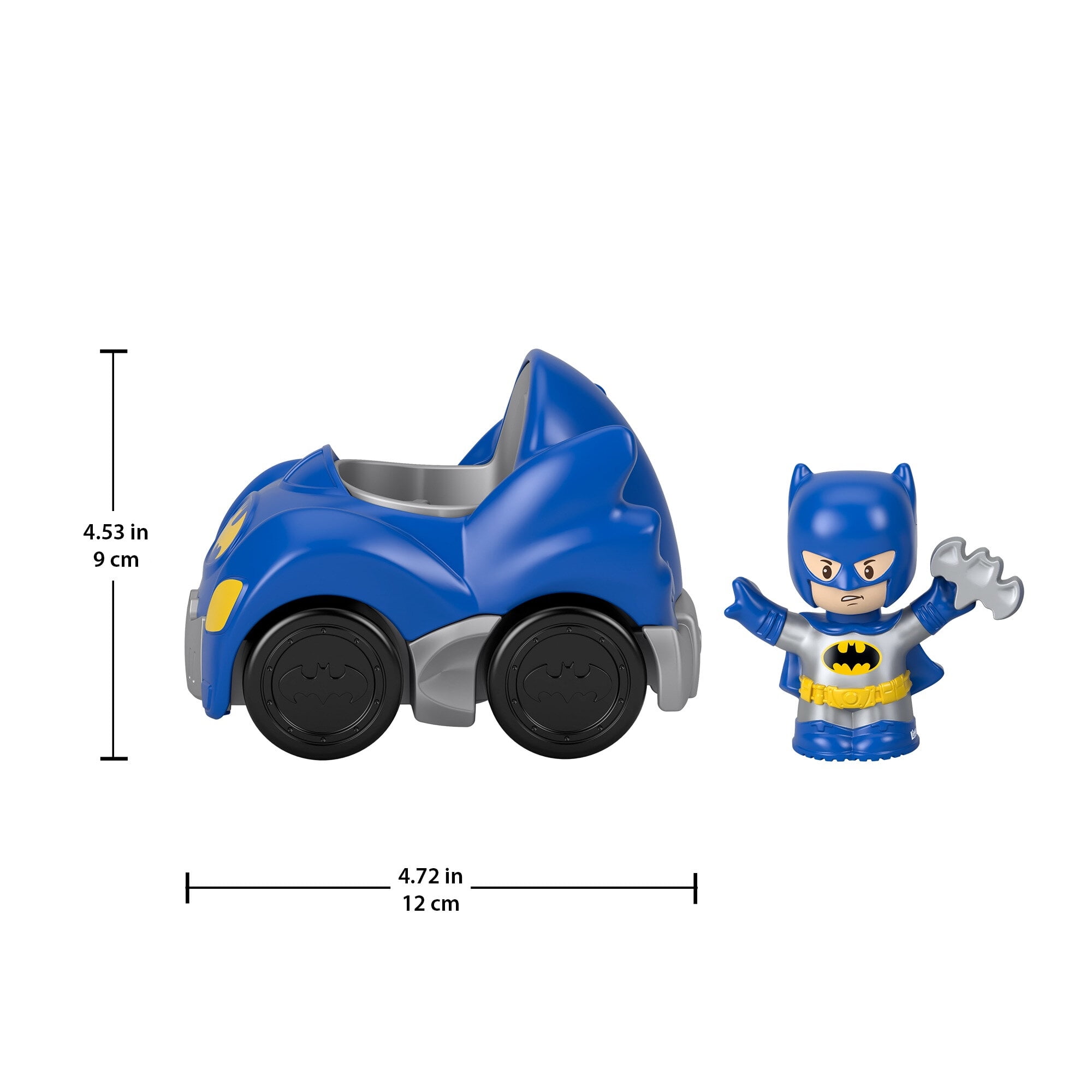 Little people batman deals car