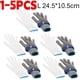 thumbnail image 1 of Guantes de acero inoxidable resistentes a cortes para el hogar, guantes de trabajo de malla metálica de carnicero, resistentes al desgaste, herramientas de jardinería, 1 ud., 1 of 4