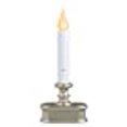 thumbnail image 3 of XODUS Innovations FPC1221P Battery Operated LED Dusk to Dawn Window Candle with Realistic Amber Flame, Pewter, 3 of 5