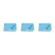 thumbnail image 2 of Matsuzay 50 piezas de impresión duradera con tarjetas de nombre de ahuecadas de corazón, tarjeta de lugar de nombre hueco de corazón azul Type1 NO1, 2 of 6