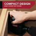 thumbnail image 6 of Hyper Tough 1.5 Amp Corded Detail Sander with Dust Bag, Vacuum Hose Adapter & 3 Sanding Sheets,  New Condition, 6 of 25