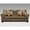 Brown, variant on Gray Platinum , Textured Fabric Upholstery, Comfort, High Foam Cushions, Slightly Curved , Legs, Living Room Centerpiece Fabric, Support, Padding, Flared Arm Design, Seating For 3