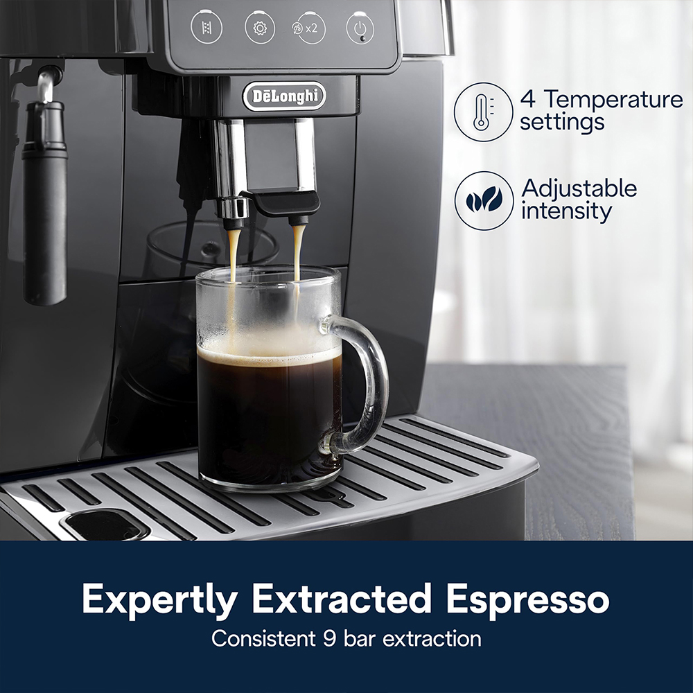 Delonghi ECAM22022B Magnifica Start Automatic Espresso Machine Bundle with 2 YR CPS Enhanced Protection Pack