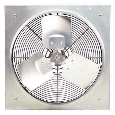 Dayton Exhaust Fan,16In Bl,Alum,115V 10D956