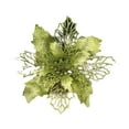 thumbnail image 2 of Christmas Flowers Fine Workmanship Not Wither No Withering Weather-resistant Wide Application Plastic Artificial Plants Handcraft for Home Hot  Pink, 2 of 13