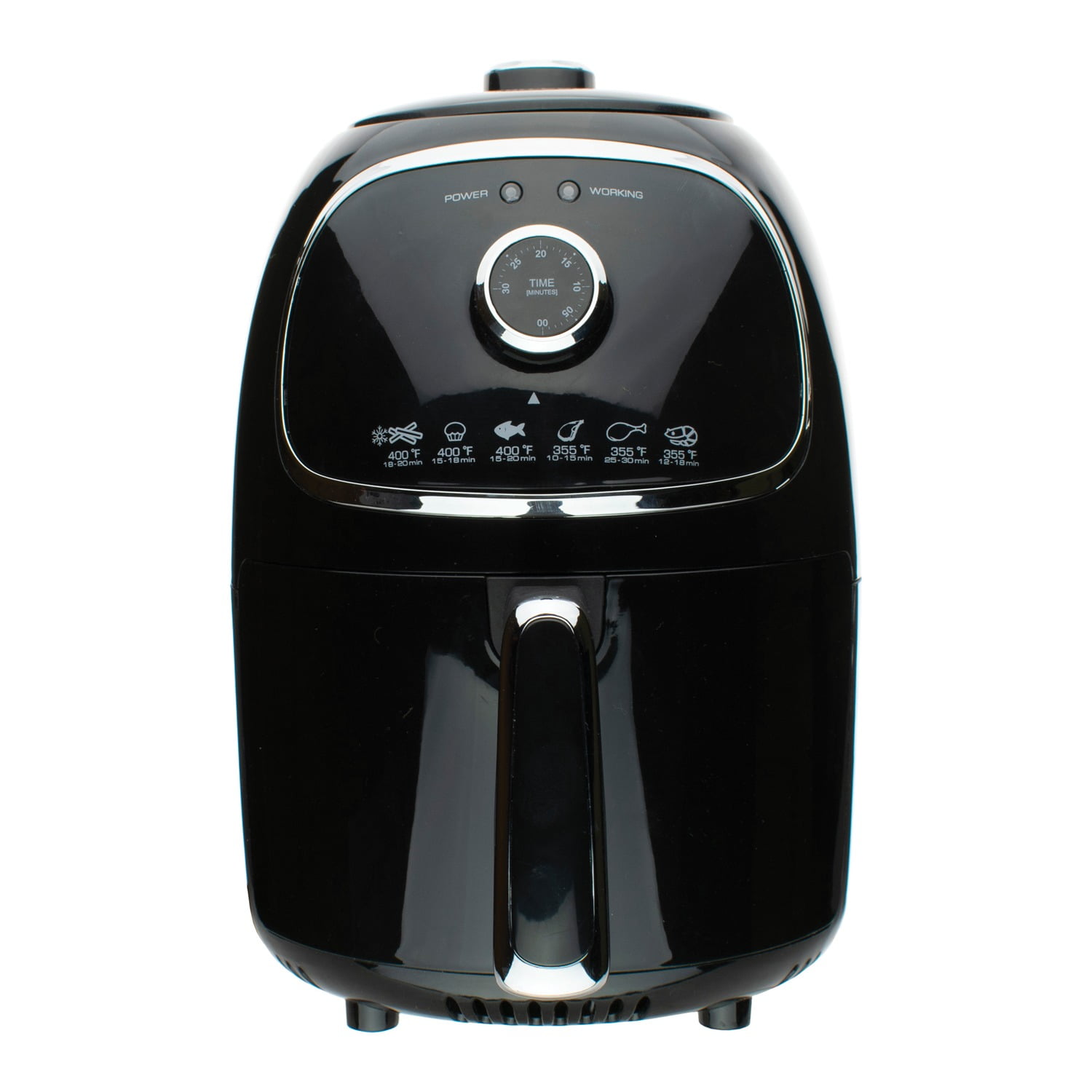 Brentwood Appliances AF202BK 2Quart Small Electric Air Fryer With