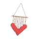 thumbnail image 4 of Tapiz tejido de hojas, borlas de hojas, macramé para colgar en la pared, bohemio, fondo elegante artesanal rosa, decoración de pared para dormitorio, 4 of 9