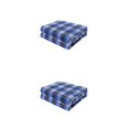 thumbnail image 1 of Seitruly Almohadillas para incontinencia, alfombrilla para lavable a prueba de agua, sábanas para pañales, colchón para personas mayores A cuadros azules1 2piezas Seitruly CBP377804, 1 of 5